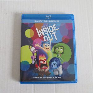 Disney - Pixar, INSIDE OUT Blu-Ray + DVD, EUC